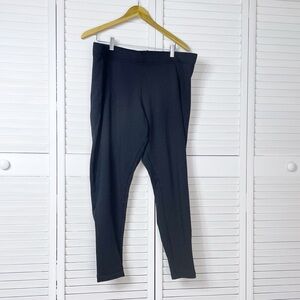 Old Navy fleece-lined black leggings